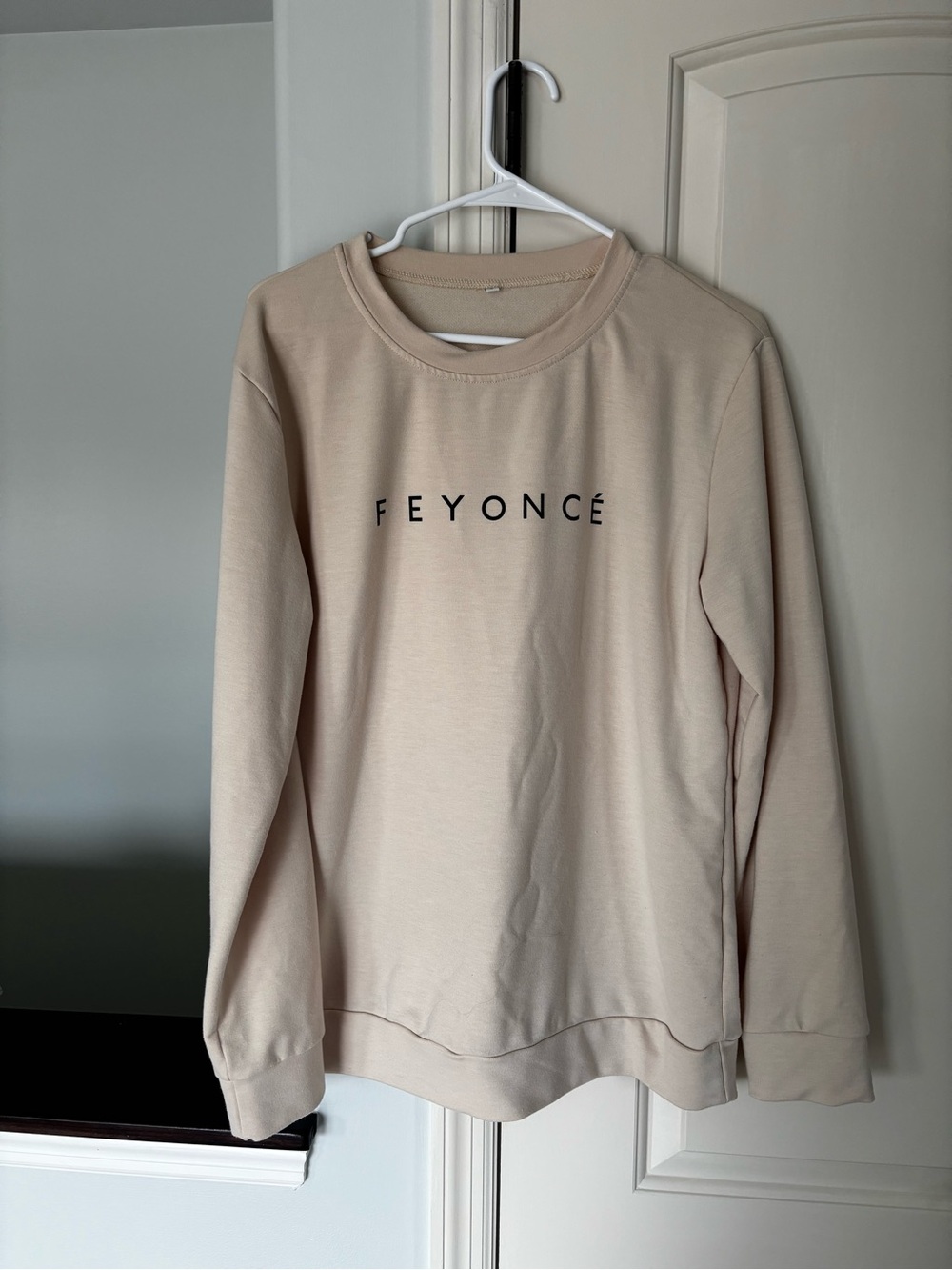 Beige "FEYONCÉ" Pullover Sweatshirt